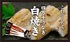 これぞうなぎ! 四万十うなぎ「白焼き」
