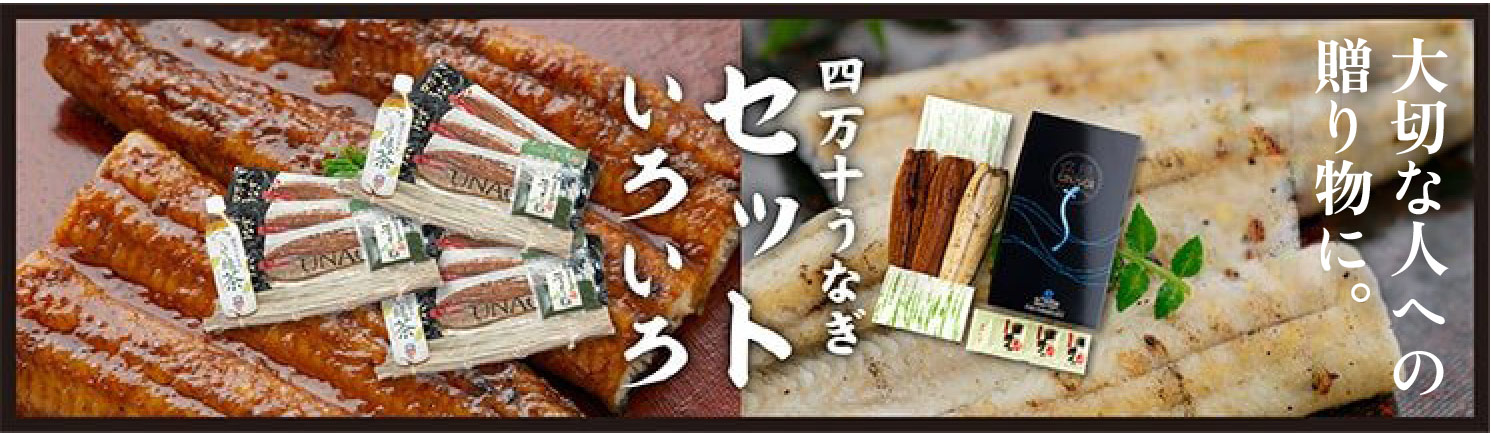 四万十うなぎを試しに買う。四万十うなぎをいろいろ食べる。 四万十うなぎ「セットいろいろ」